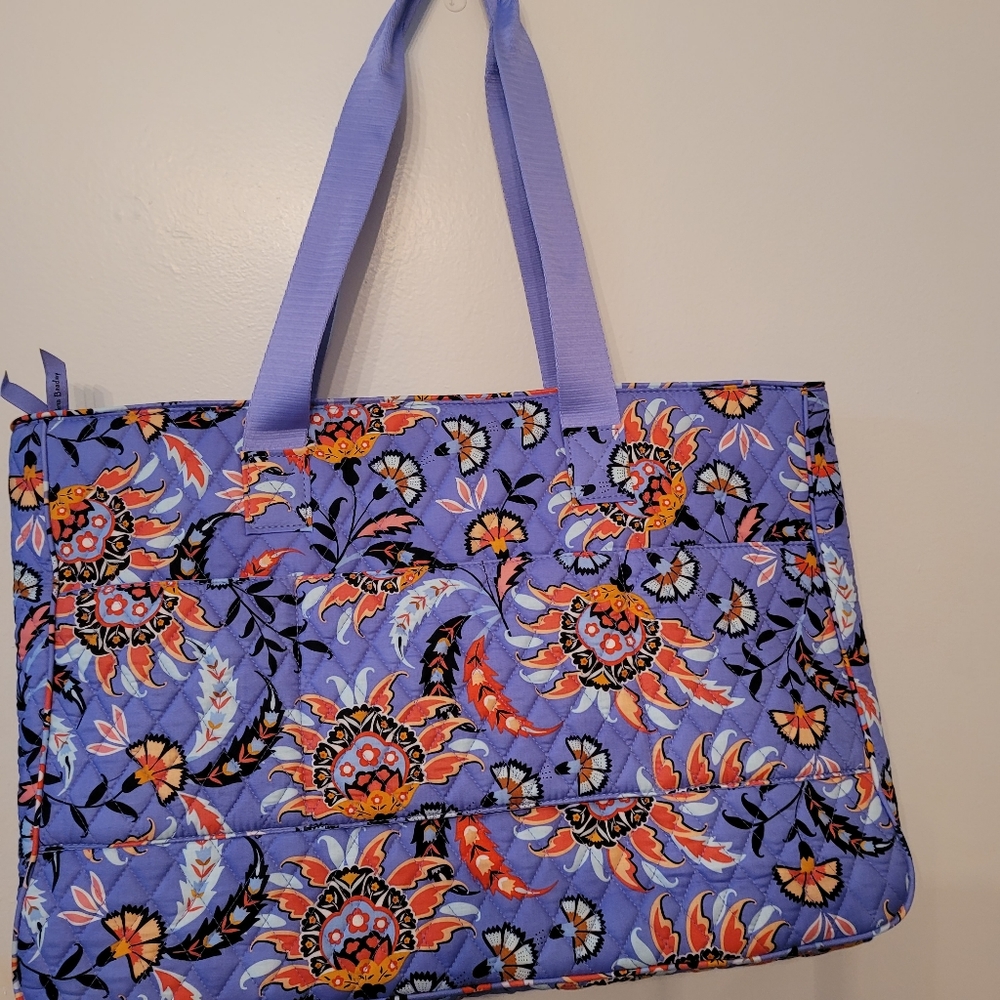Vera bradley  dual compartment travel bag